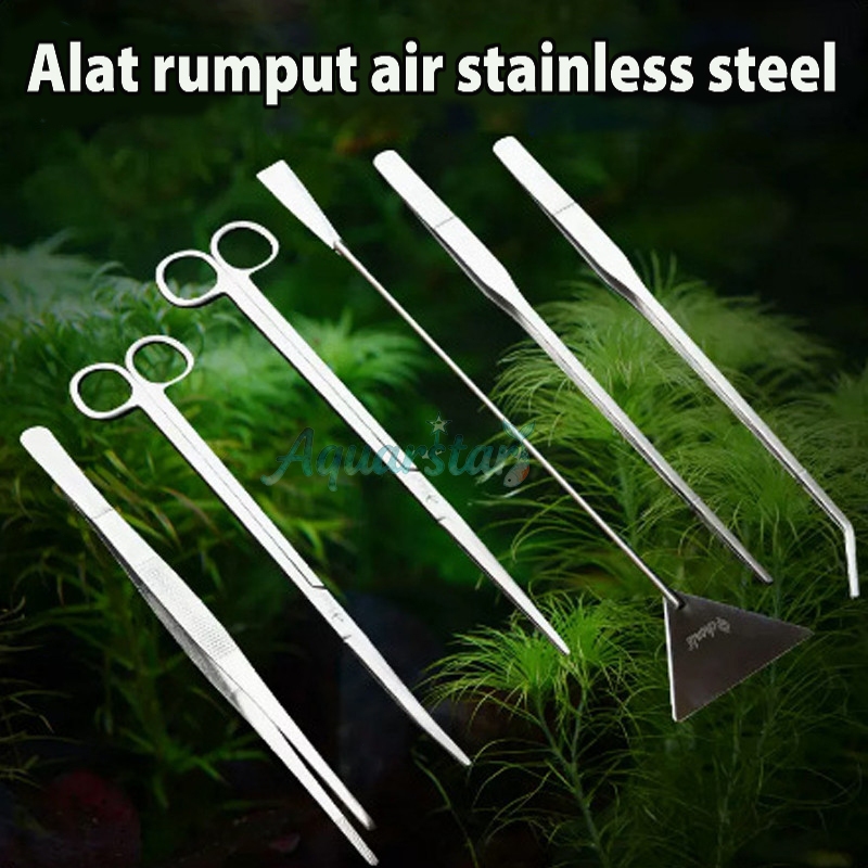 Jual Pinset Stainless Steel Alat Tanaman Akuarium Alat untuk Tangki ...