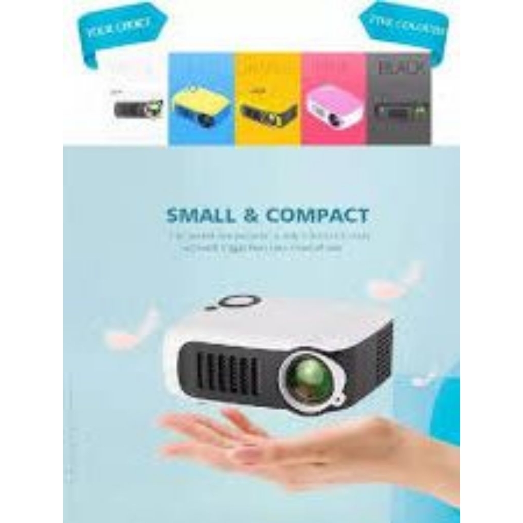Jual Smart Proyektor Mini Portable Handheld LED Projector Full HD 1080P ...