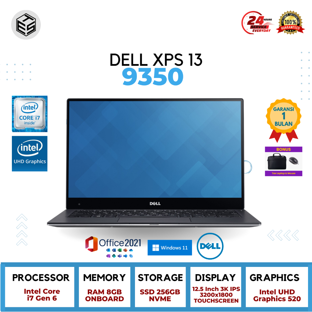 Jual Laptop Dell Latitude Core i5 i7 RAM 8GB 16GB SSD 256