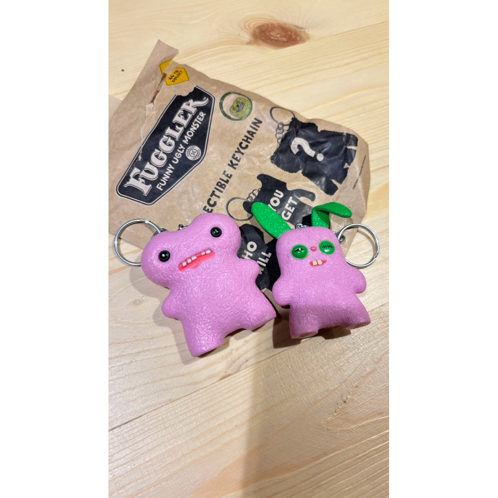 Jual Fuggler Funny Ugly Monster Keychain Keyring | Shopee Indonesia