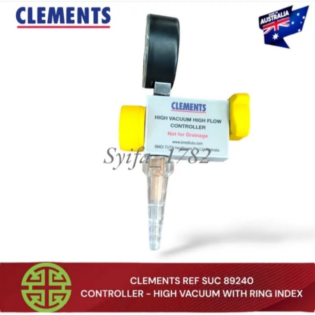 Jual CLEMENTS SUC 89240 Controller High Vacum With Ring Index medical ...