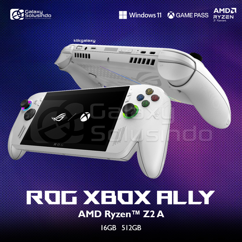 Jual ASUS ROG Xbox Ally RC73YA-Z2AA30A6W AMD Ryzen Z2 A 512GB SSD 16GB ...