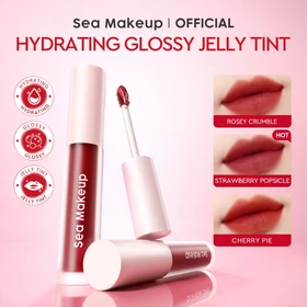 Sea Makeup Slick Cover Jelly Tint – Liptint Tahan Lama Dengan Finishing Glossy Melembapkan Lip