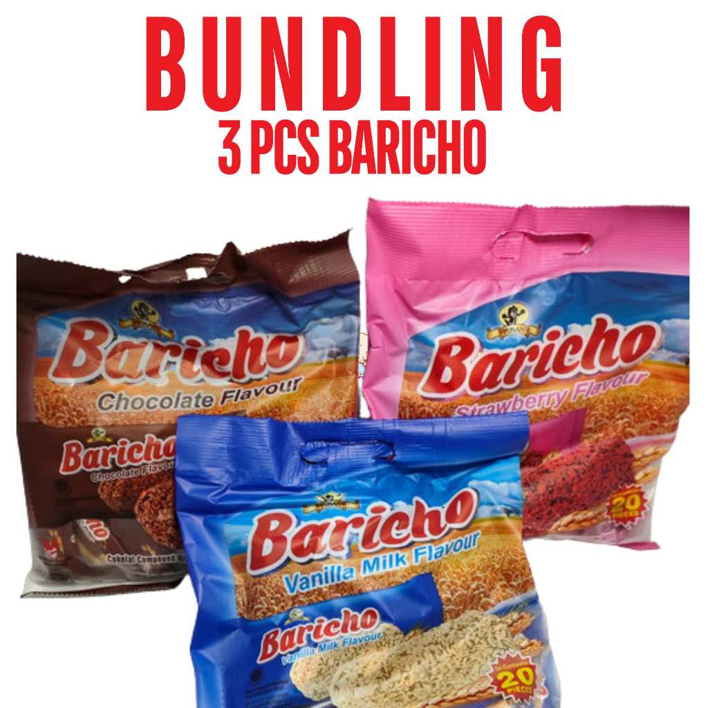 Jual BUNDLING 3PCS Baricho Oat (140gr x 3pouch) Barico Snack Sereal Bar ...