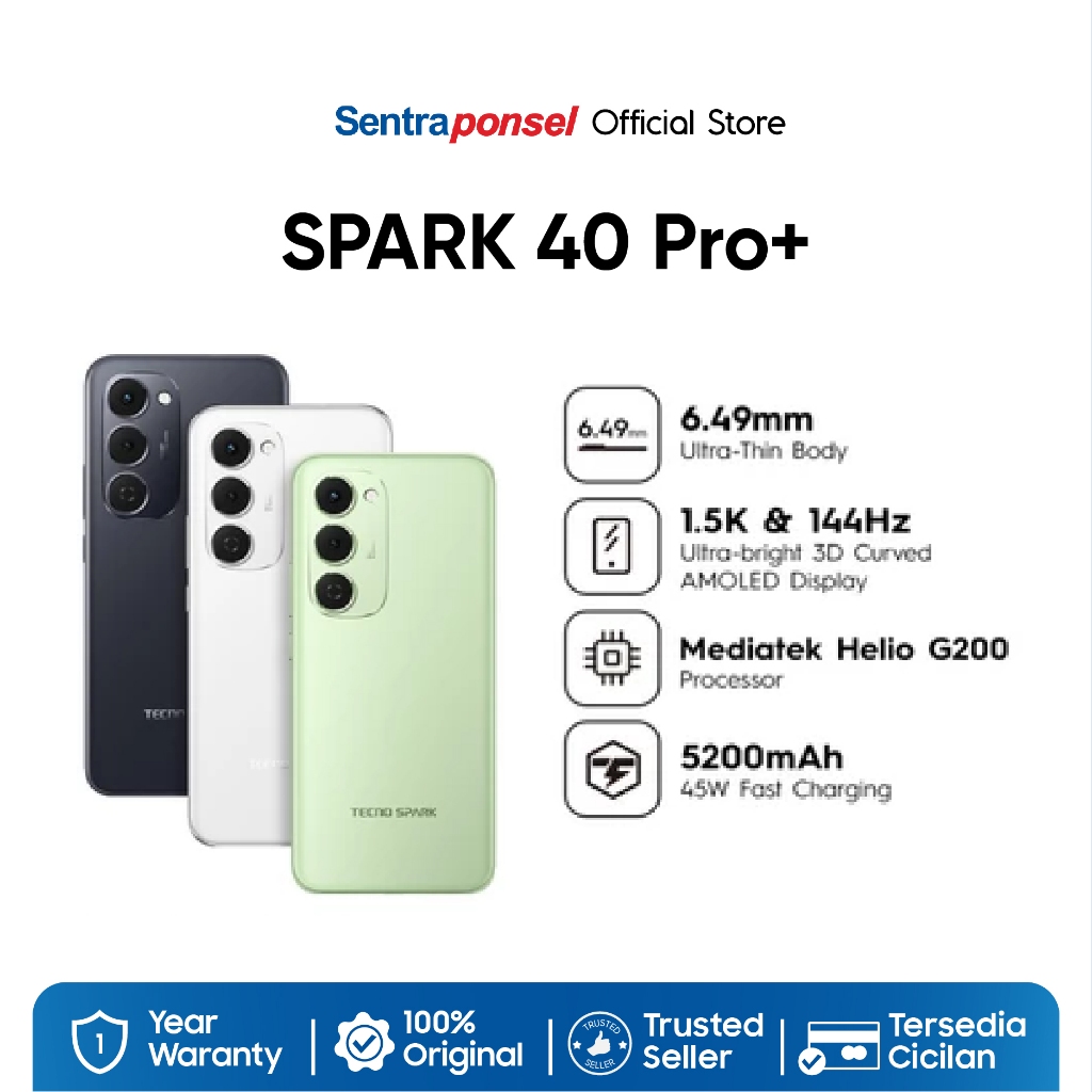 Jual Spark 40 Pro 8GB 256GB Garansi Resmi Shopee Indonesia