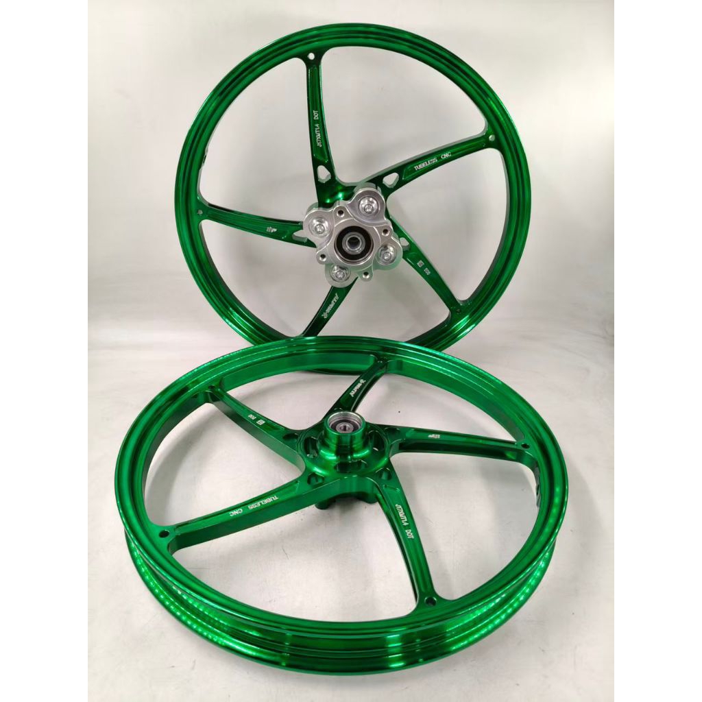 Jual VELG MX KING CNC AJI RACING SPORT RIM ALPHA SERIES CUSTOM HUB SIZE ...