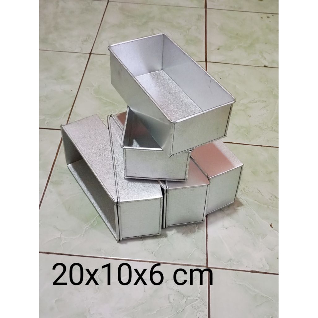 Jual loyang roti ukuran 20x10x6 Cm | Shopee Indonesia