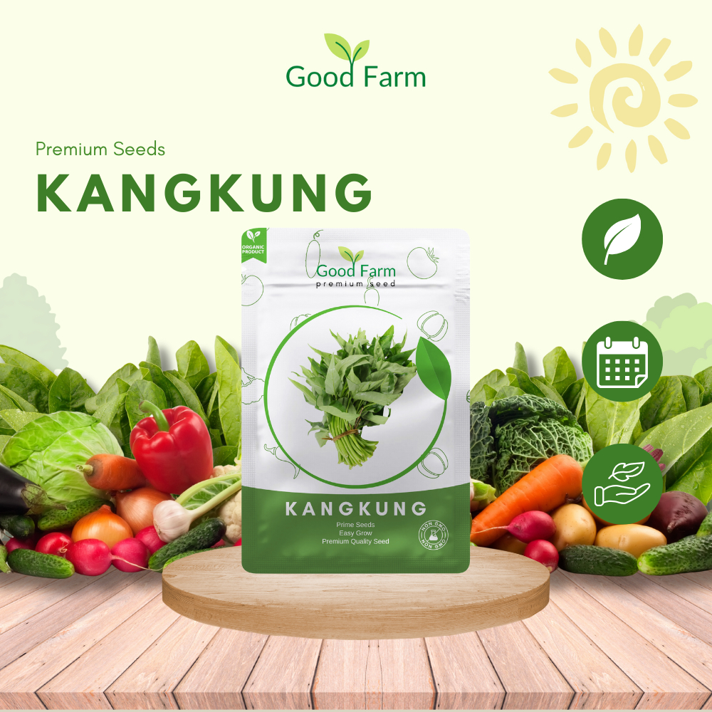 GoodFarm - Benih Kangkung Premium Kemasan Urban Farming