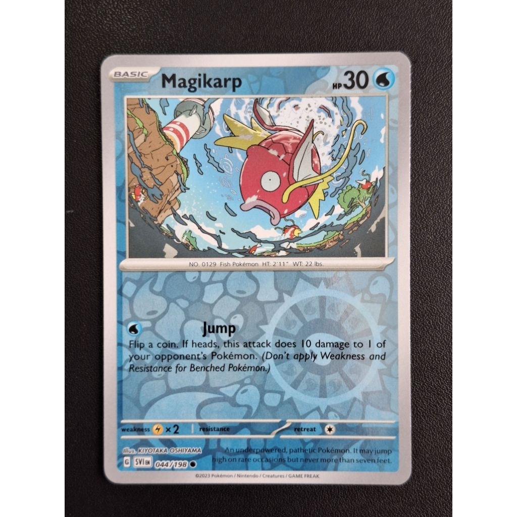 Jual kartu pokemon original holo reverse Magikarp SVI 044/198 | Shopee ...