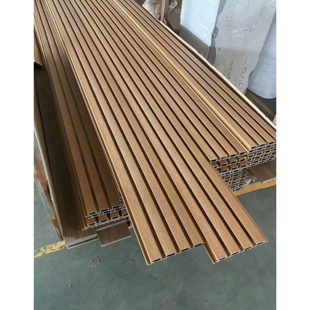 Jual Wall Cladding WPC Wood Panel Kisi Kisi WallPanel Outdoor Dinding ...