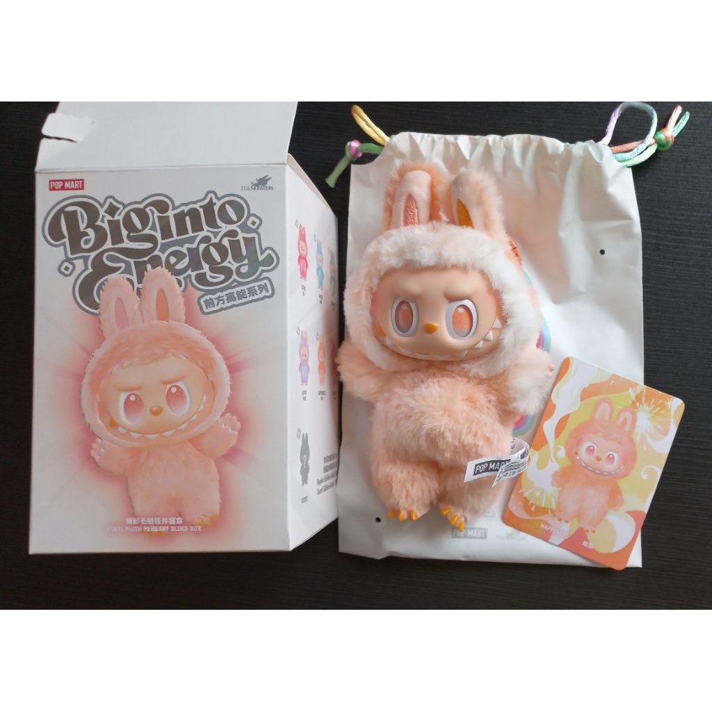 Jual POP MART Labubu V3 Blush Into Enery HAPPINESS | Shopee Indonesia