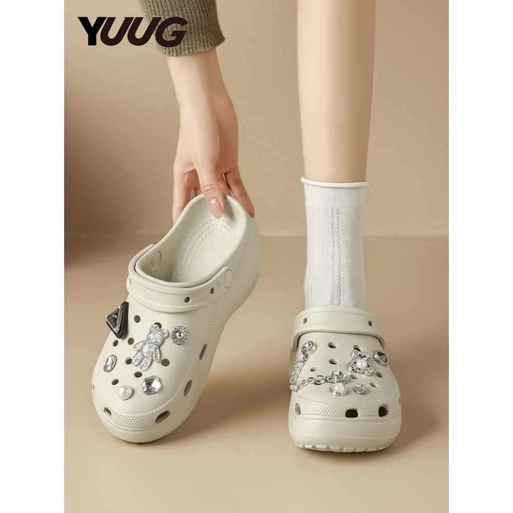 Jual YUUG Sandal Sepatu Wanita Model Baim Selop Kodok Medis ...