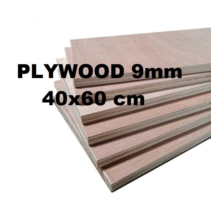 Jual Plywood / Multiplek / Triplek 9 mm potongan ukuran 40X60 | Shopee ...