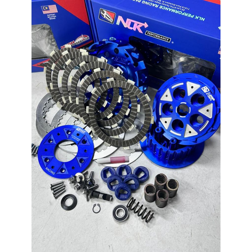 Jual NLK PERFORMANCE HYPERCLUTCH CNC 6 CLUTCH PLATE FULL SET UNTUK MX ...