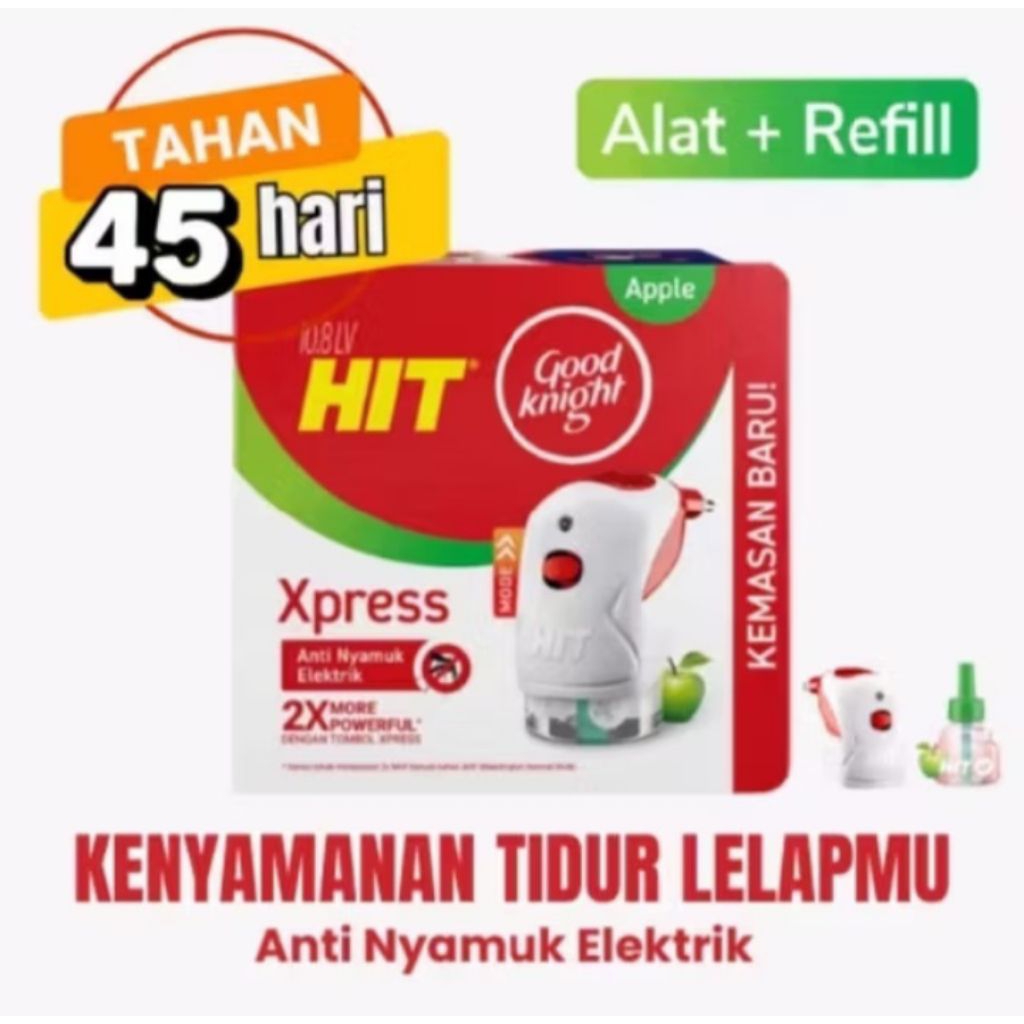Jual Hit Express Set Alat + Refill - Anti Nyamuk Elektrik | Shopee ...