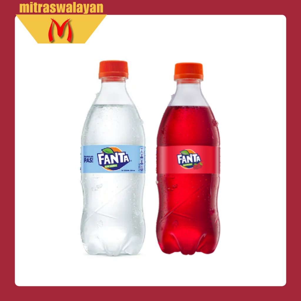 Jual Fanta Soda & Fanta Strawberry Minuman Soda Kemasan Botol 250 ml ...