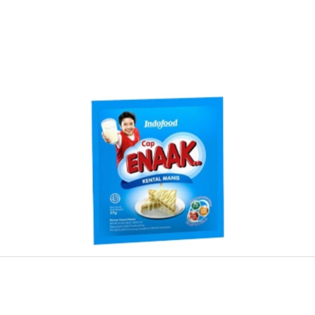 Jual SUSU CAP ENAK KENTAL MANIS PUTIH 37GR ISI 6PC | Shopee Indonesia
