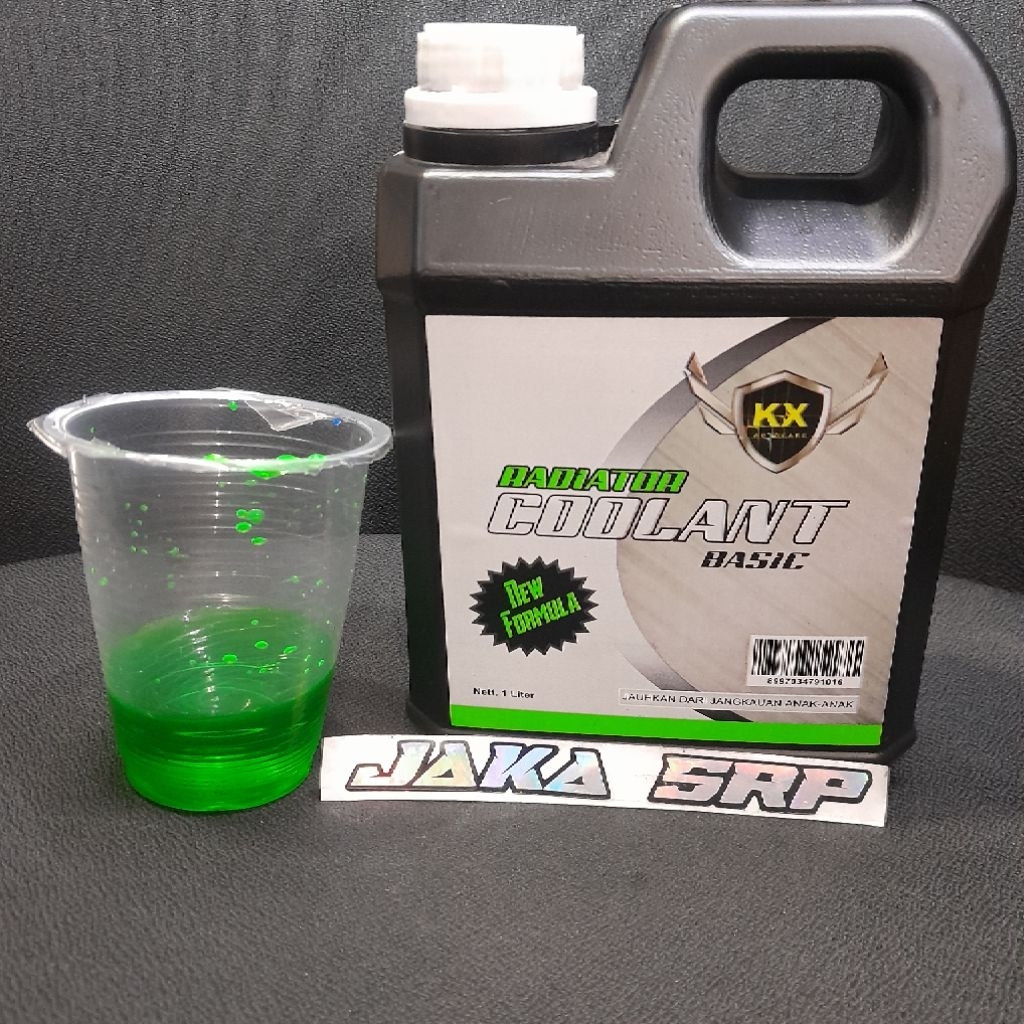 Jual AIR RADIATOR WARNA HIJAU MOTOR MOBIL UKURAN 1 LITER MEREK KX ...