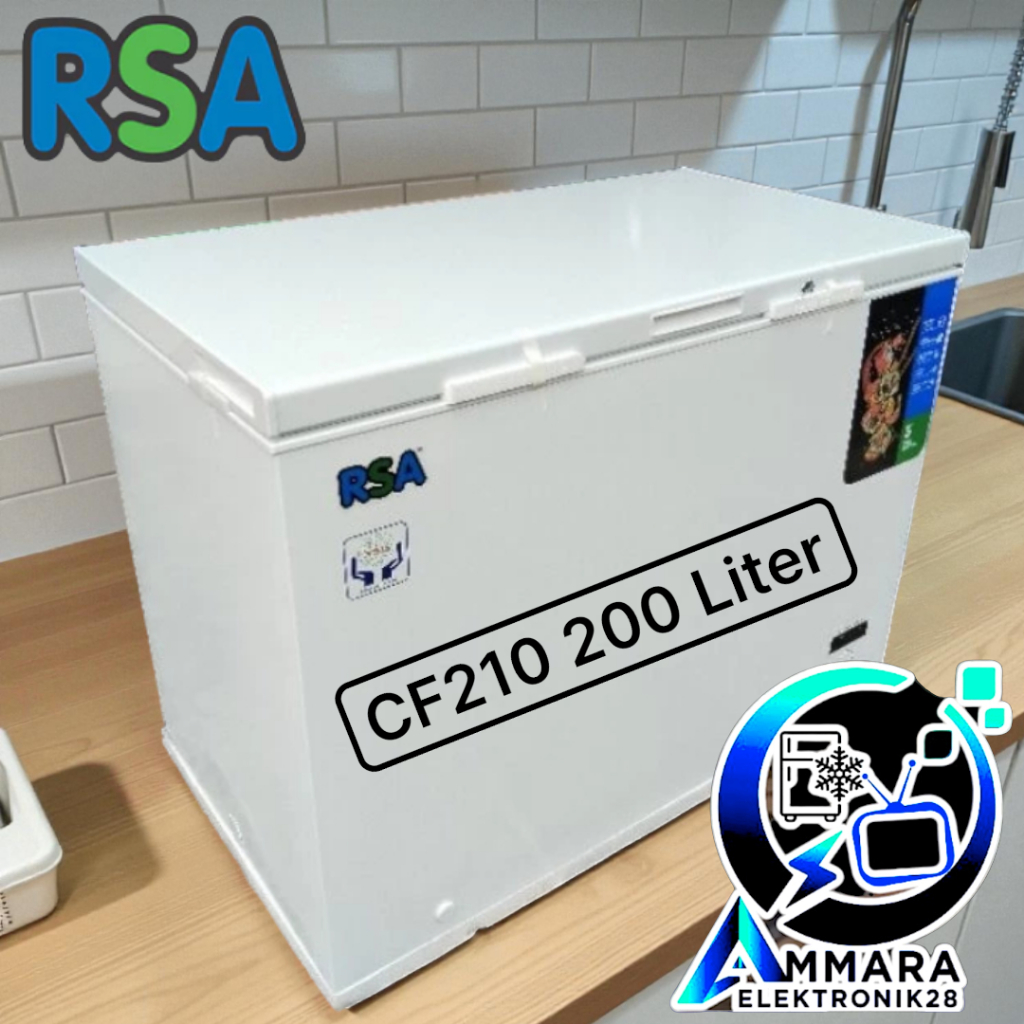 Jual RSA Chest Freezer box CF 210 / CF210 200 Liter | Shopee Indonesia