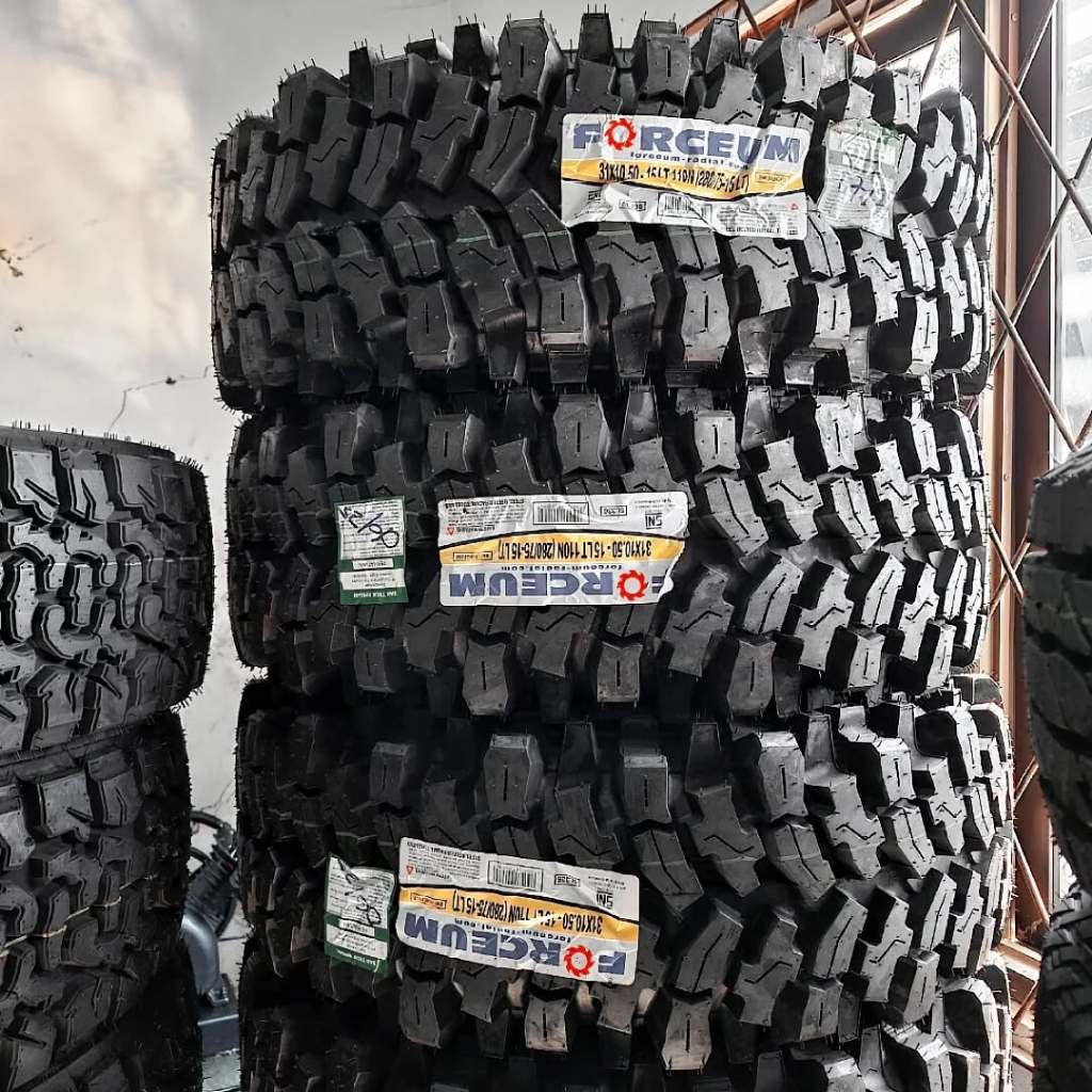 Jual BAN MOBIL PACUL OFFROAD RING 15 UKURAN FORCEUM BINTURONG PRO-X 31 ...