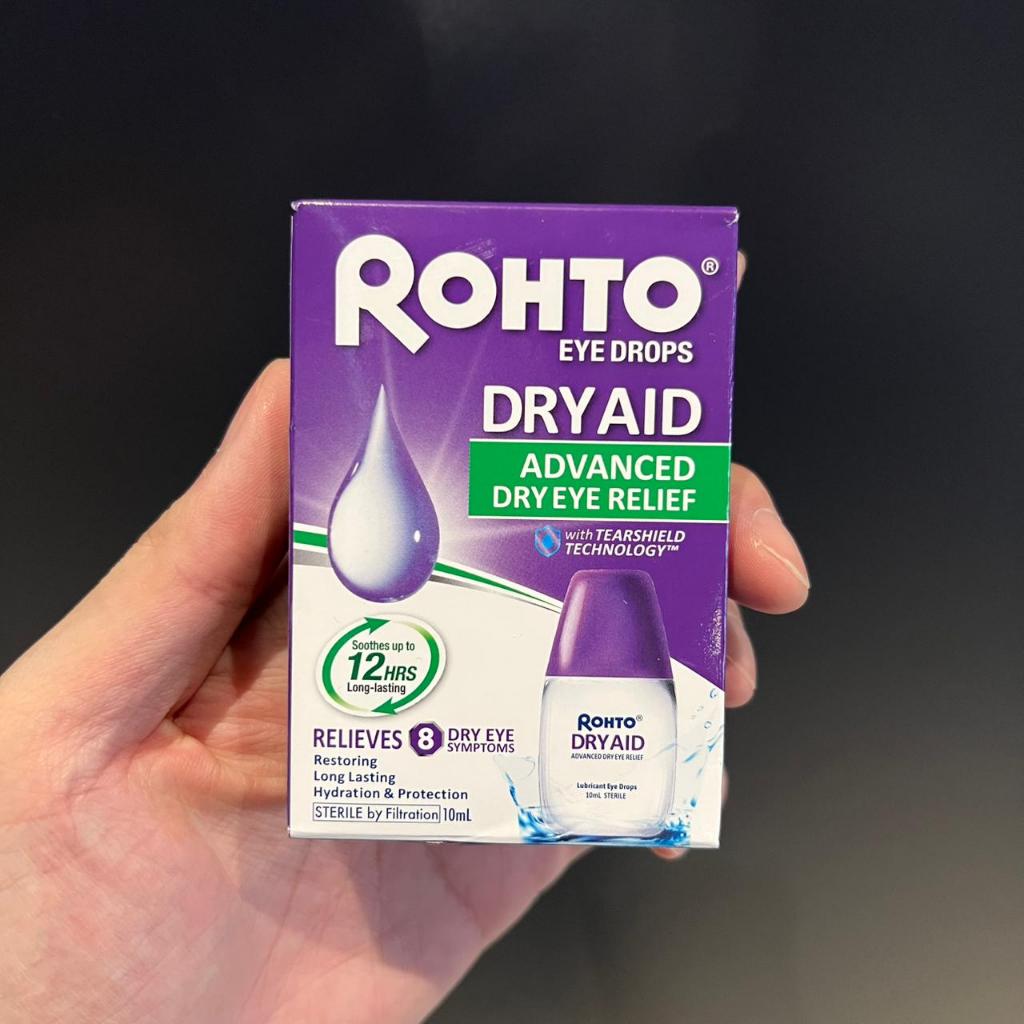 Jual Rohto Dry Aid 10 ml Import Eye Drops Advanced Dry Eye Relief 10mL ...