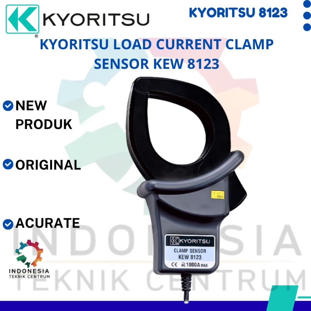 Jual Kyoritsu Load Current Clamp Sensor KEW 8123 | Shopee Indonesia