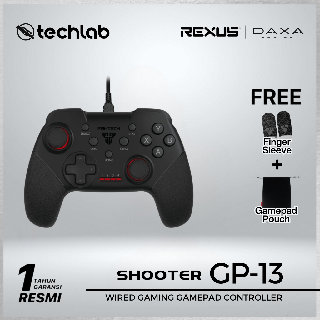 Jual Fantech GP13 / GP-13 Shooter II Wired Gaming Controller Gamepad ...