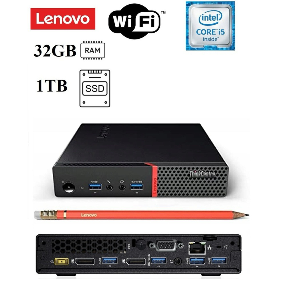 Jual OBRAL MURAH PC MINI LENOVO M900 SPESIFIKASI CORE I5-6500 RAM 32GB ...