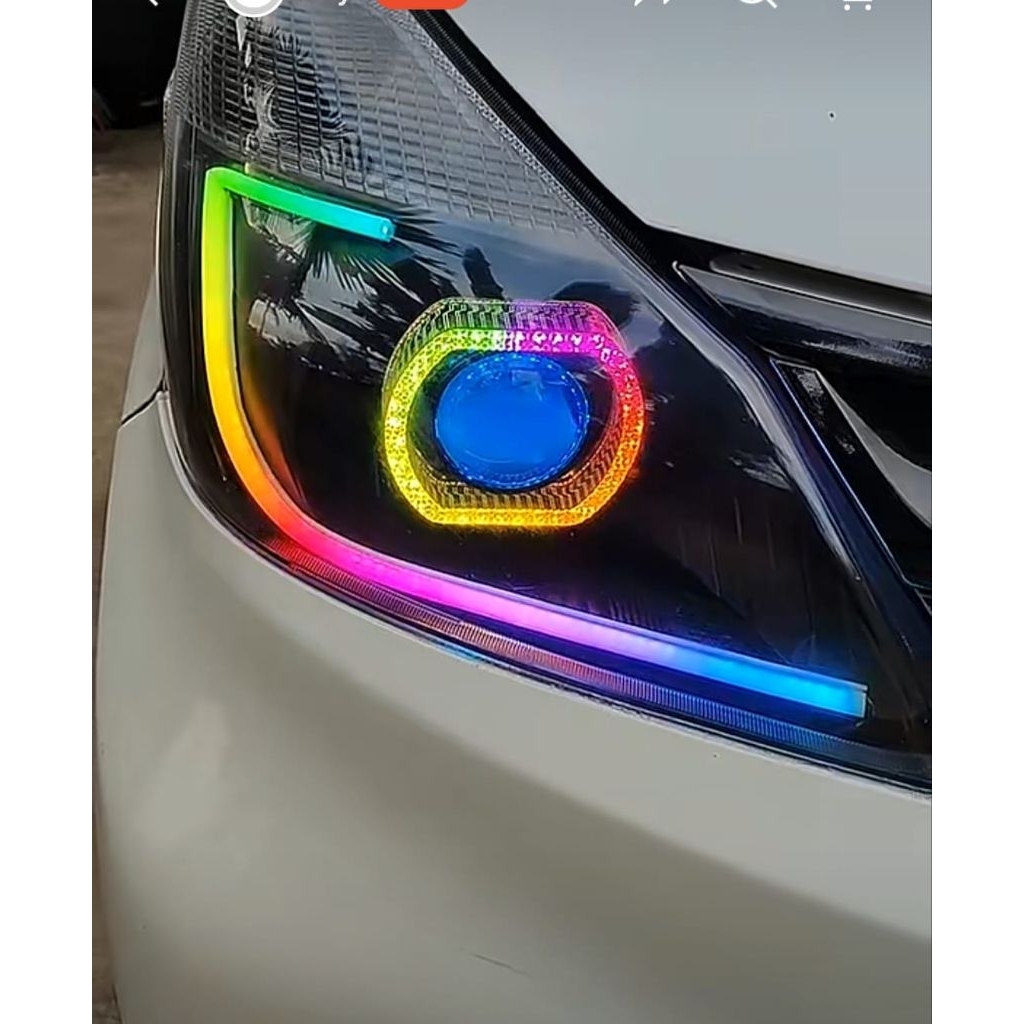 Jual Headlamp Proji PRO7 ALL NEW AVANZA XENIA 2012 alis RGB Matrix ...