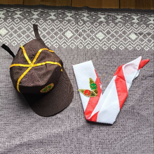 Jual Topi Pramuka dan hasduk/kachu pramuka siaga penggalang SD MI paket ...