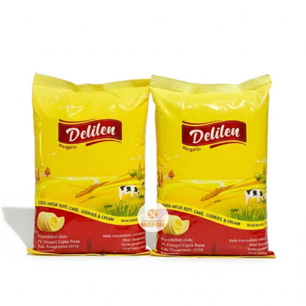 Jual DELILEN Margarine 1kg / Butter Replacer | Shopee Indonesia