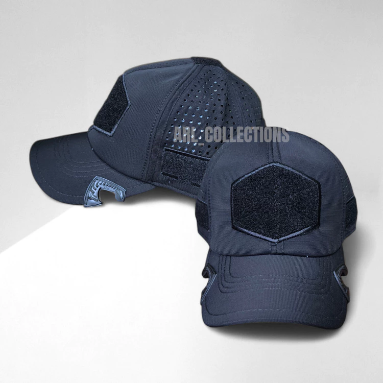 Topi Tactical Coak Hitam Polos