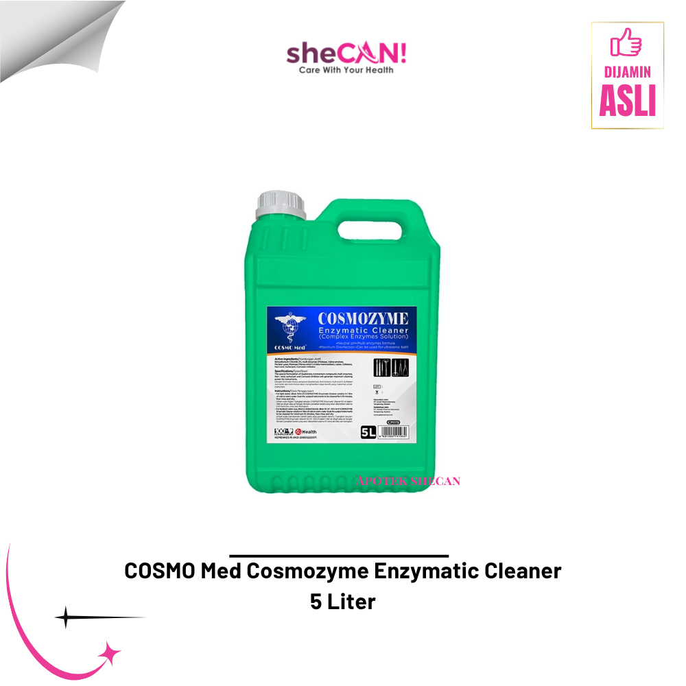 Jual (5 LITER) - COSMO Med Cosmozyme Enzymatic Cleaner 5L - CAIRAN ...