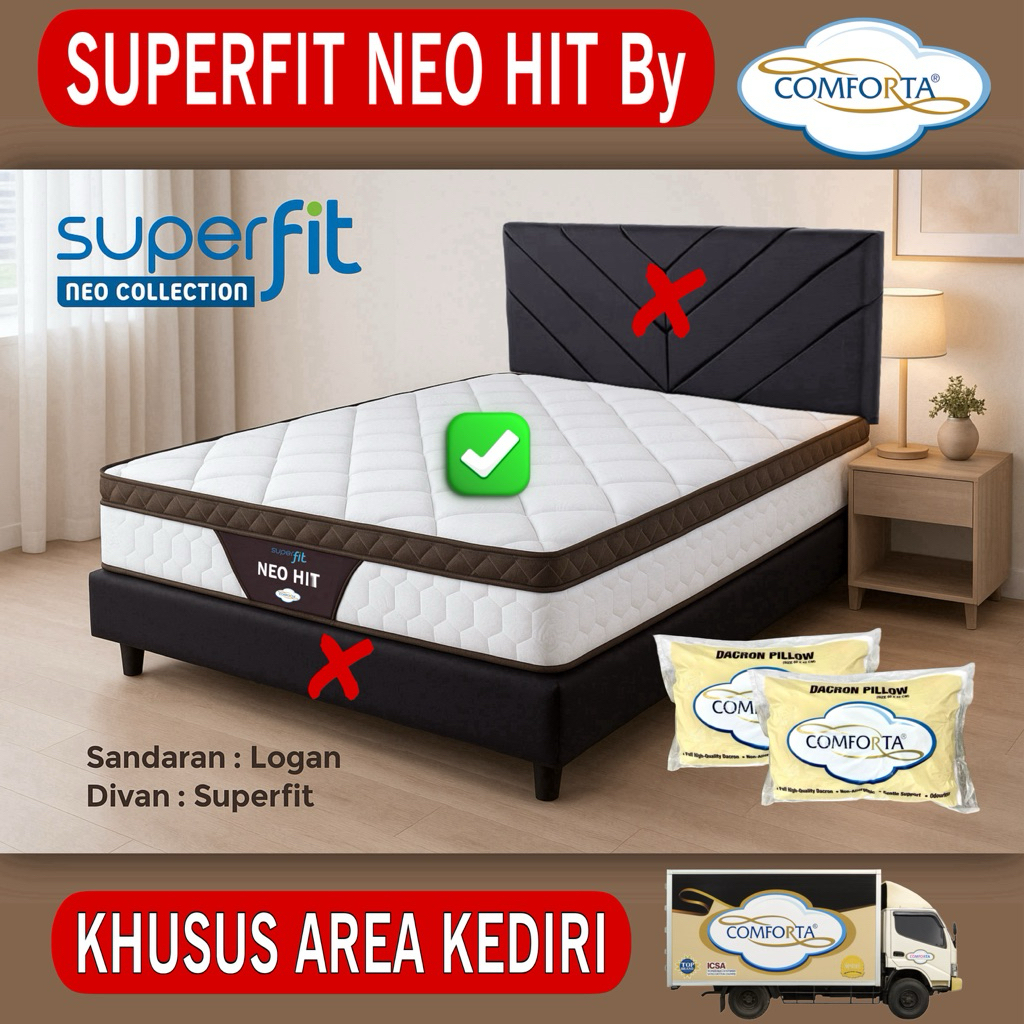 Jual Kasur Spring Bed Comforta Superfit - NEO HIT (Hanya Kasur ...