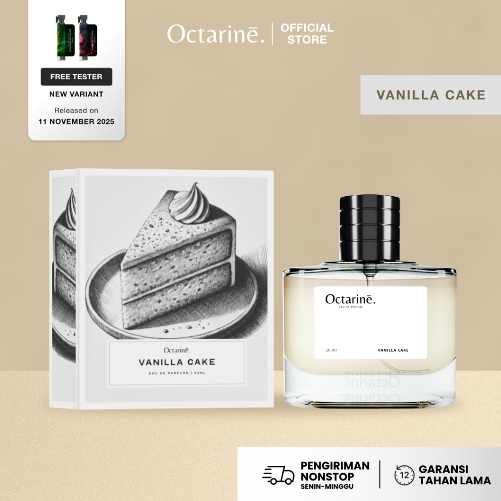 Jual Octarine - Vanilla Cake Parfum Unisex Aroma Sweet Vanilla | Shopee Indonesia