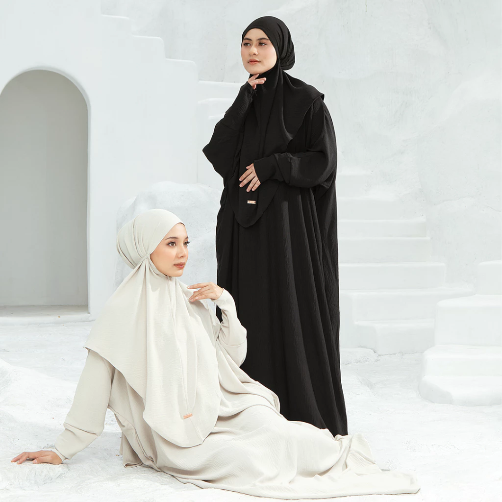 Hafsha Abaya Set Tampak Depan