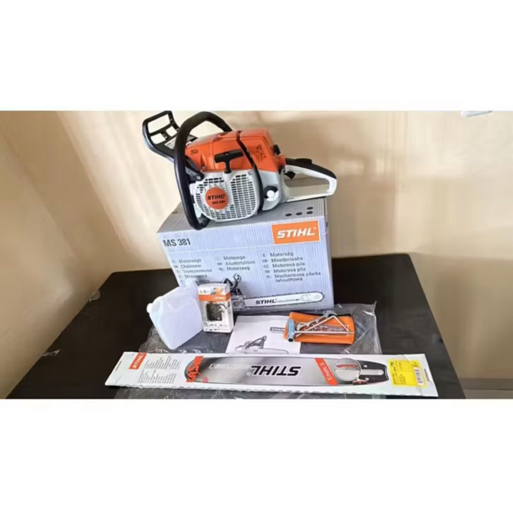 Jual Mesin Chainsaw Senso Gergaji Mesin Besar MS 381 Bar 25 Inch STIHL ...