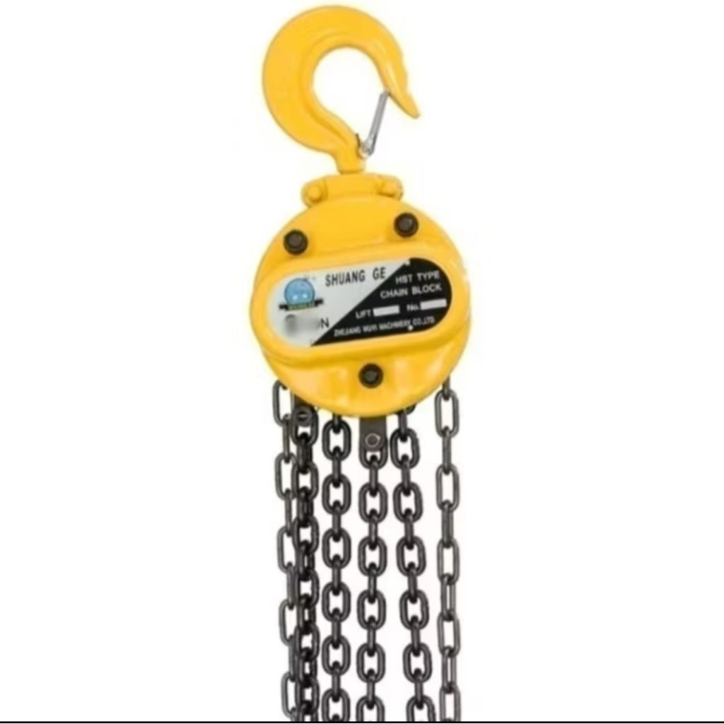 Jual Chain Block Takel Katrol 1 Ton x 15 meter Shuang Ge | Shopee Indonesia
