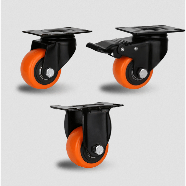 Jual Roda Caster Kastor Trolley Troli Rak Furniture Rumah 1.5 Inch ...