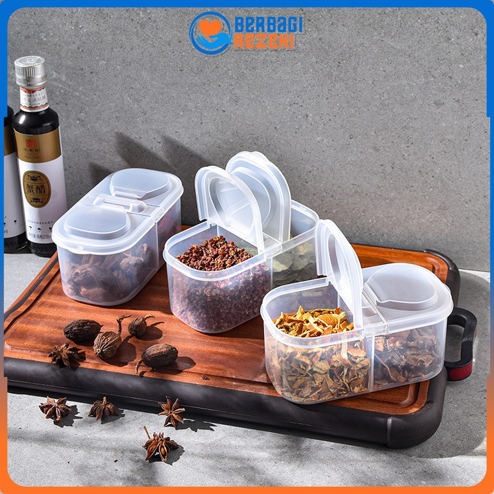 Jual Container Box Makanan 2 Slot / Tempat Penyimpanan Food Storage ...