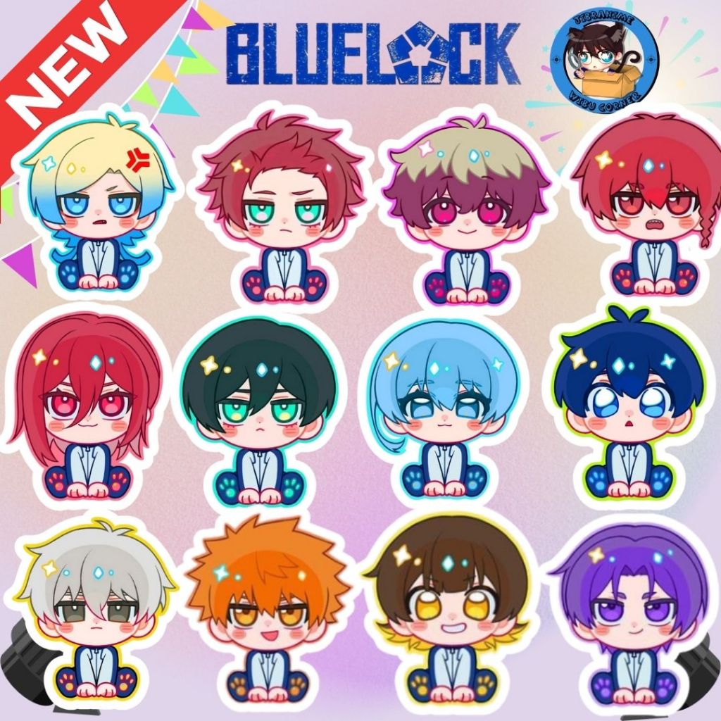 Jual NEW EDITION!! GANTUNGAN PLUSHIE BLUE LOCK & BONEKA PLUSHIE / BLUE ...