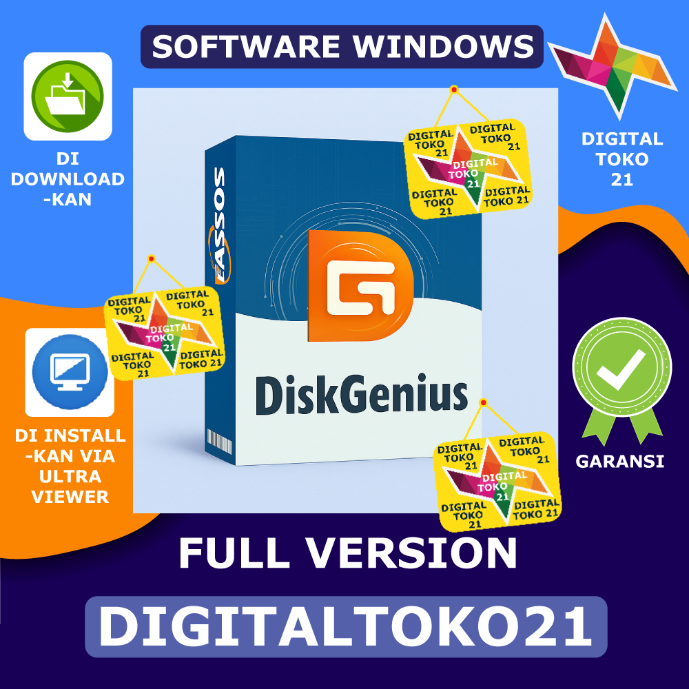 Jual [Diinstallkan] DiskGenius Pro 6.0.1.1645 Full Version Software PC ...