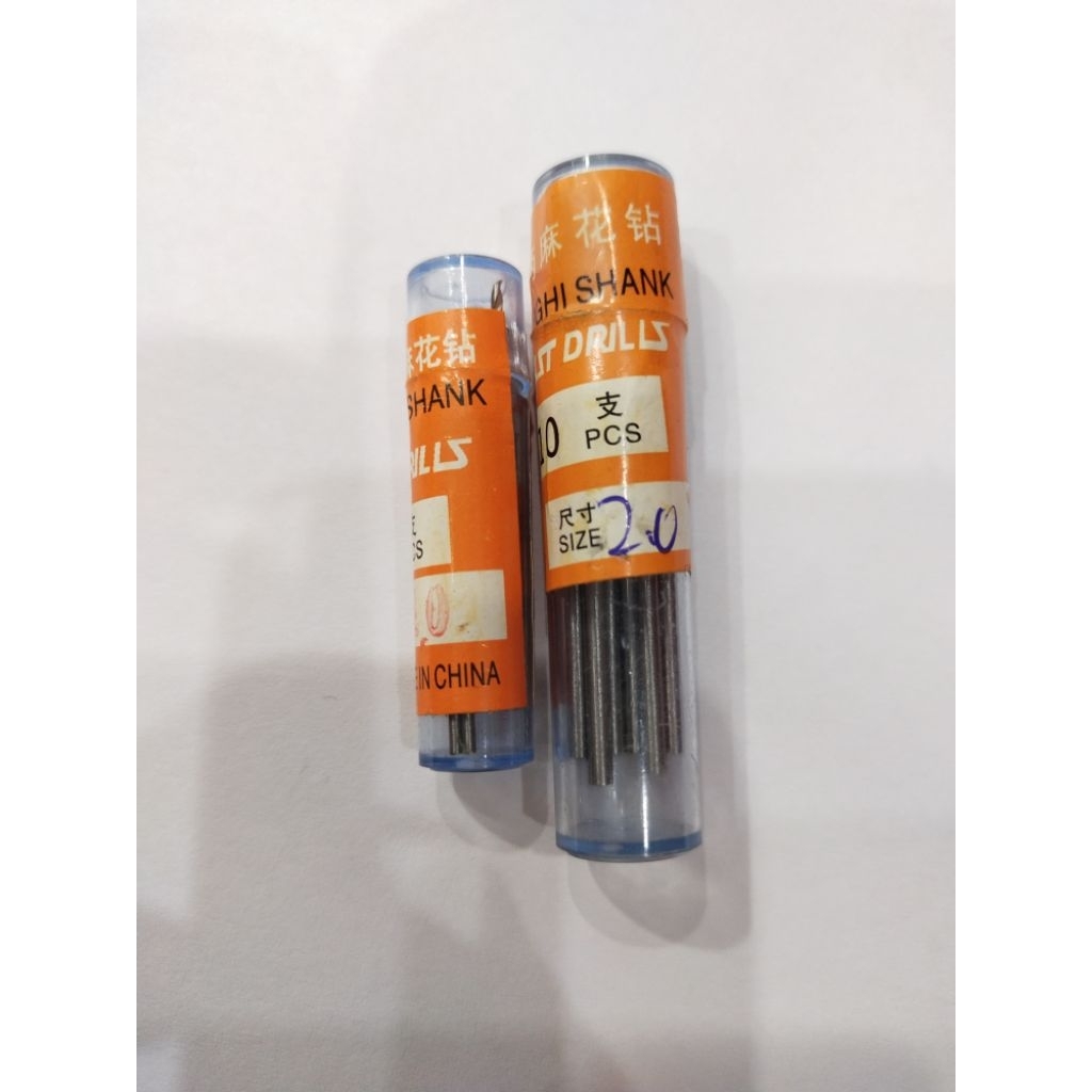 Jual bor tembus / ukuran 1,1mm-1,5mm ( isi 10 pc/ tabung ) | Shopee ...