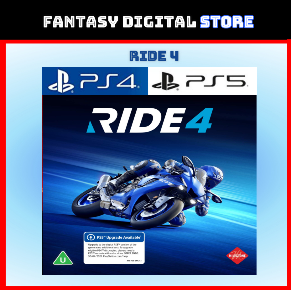 Jual Ride 4 PS4 PS5 Digital | Shopee Indonesia
