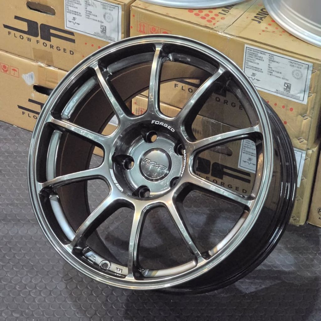 Jual velg mobil bmw r18 ze40 flow forming flow forming r18 pcd 5x120 ...