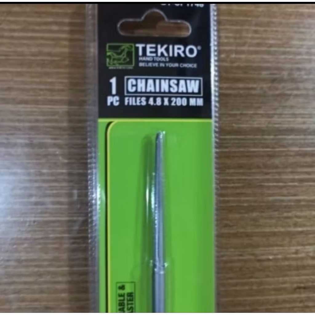 Jual Kikir Bulat TEKIRO 4.8 mm x 200 mm (Rantai Chainsaw) ORIGINAL ...
