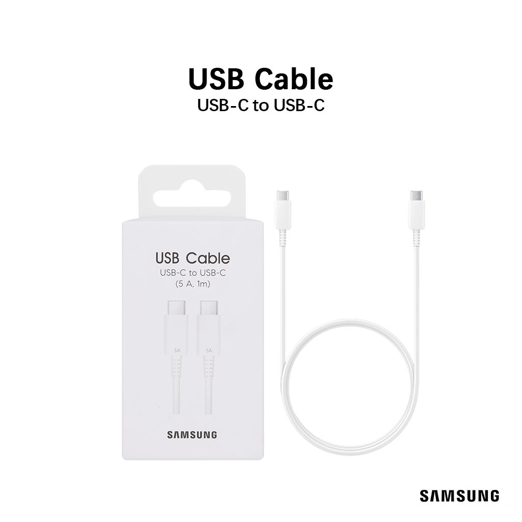 Jual Samsung Cable Type C To C Charging Kabel 1m/1.8m Original 100% ...