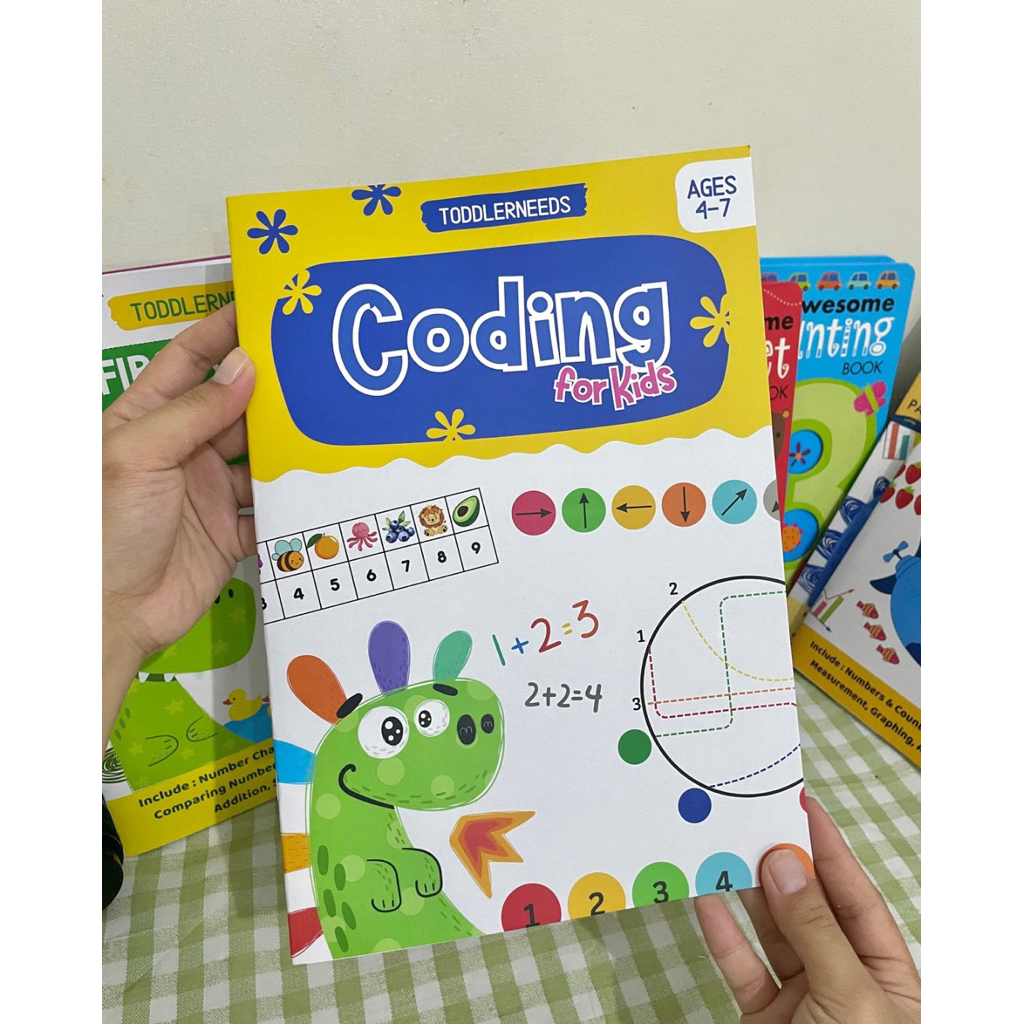 Jual BUKU CODING LATIH FOKUS ANAK 3 Sampai 8 Tahun By Toddler Needs ...