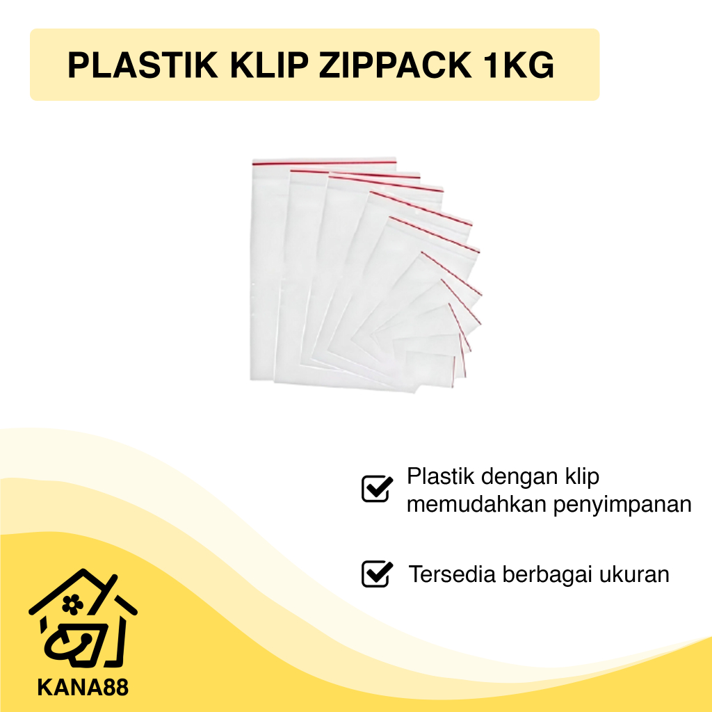 Jual Plastik Ziplock 1 Kg Zippack Plastik Obat Mudah Disimpan Plastic ...