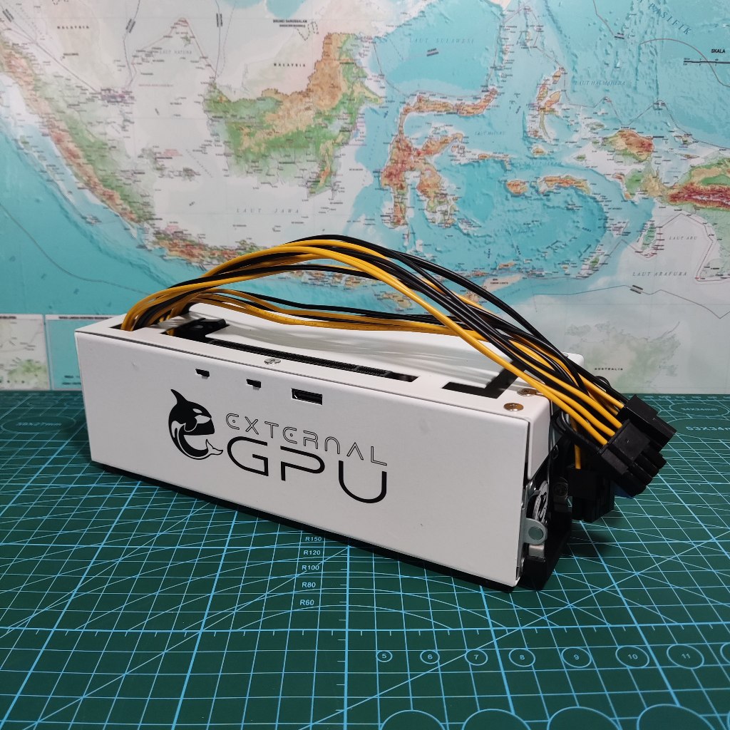 Jual CZ01 eGPU Dock Oculink VGA external GPU + PSU 80+ Platinum ...